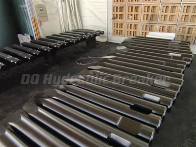 Sb121 Sb131 Sb151 Sb81 Sb70 Hb20g Hb30g Hb40g کے لیے ڈونگ کیانگ مشینری مینوفیکچرنگ ہائی کوالٹی ہائیڈرولک بریکر چھینی